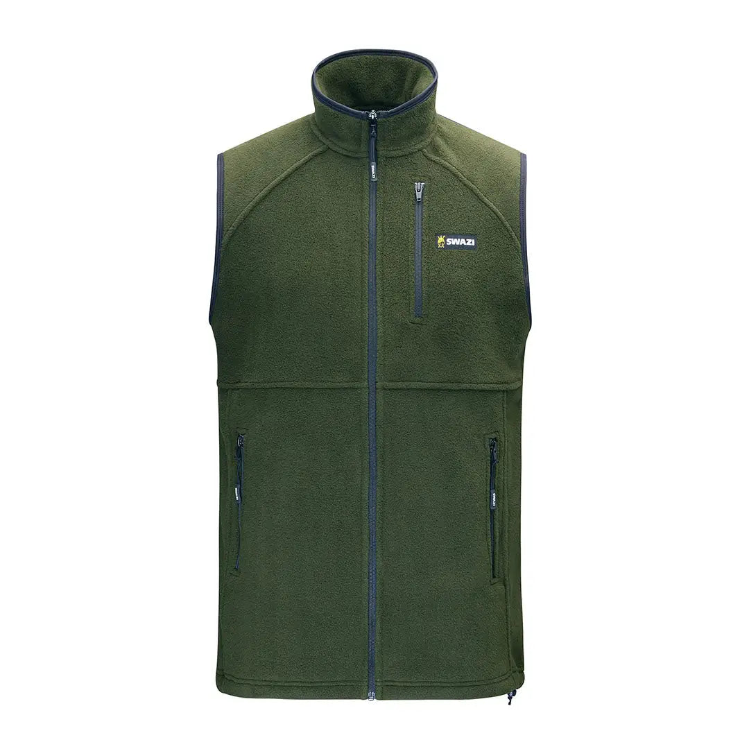 Swazi Sherpa Vest - Olive