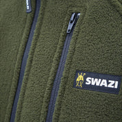 Swazi Sherpa Vest - Olive