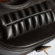 GMK Wickham Leather Loaders Bag - Dark Brown