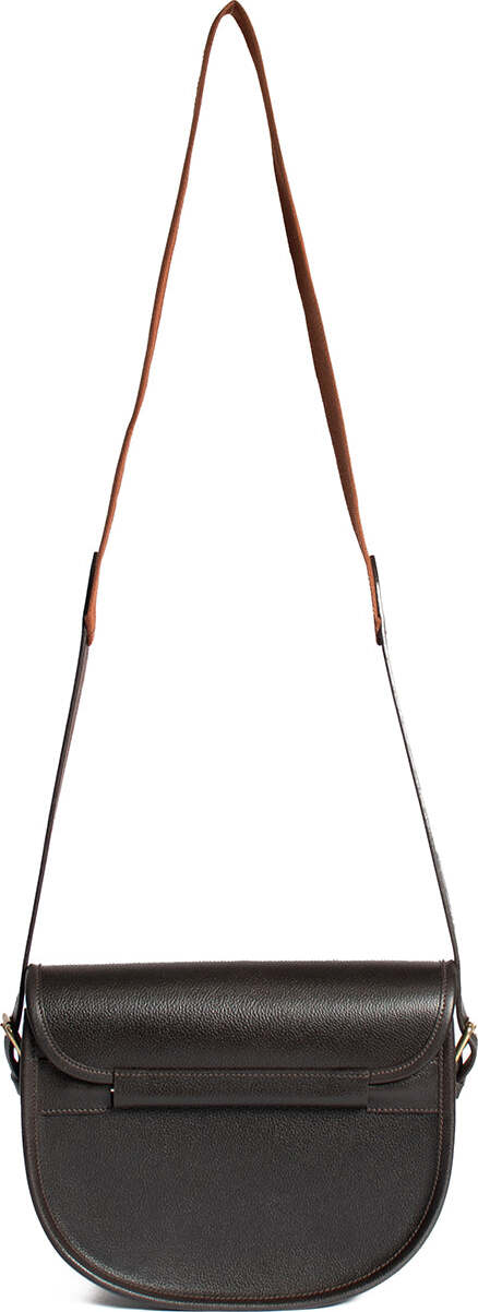 GMK Wickham Leather Loaders Bag - Dark Brown