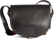 GMK Wickham Leather Loaders Bag - Dark Brown