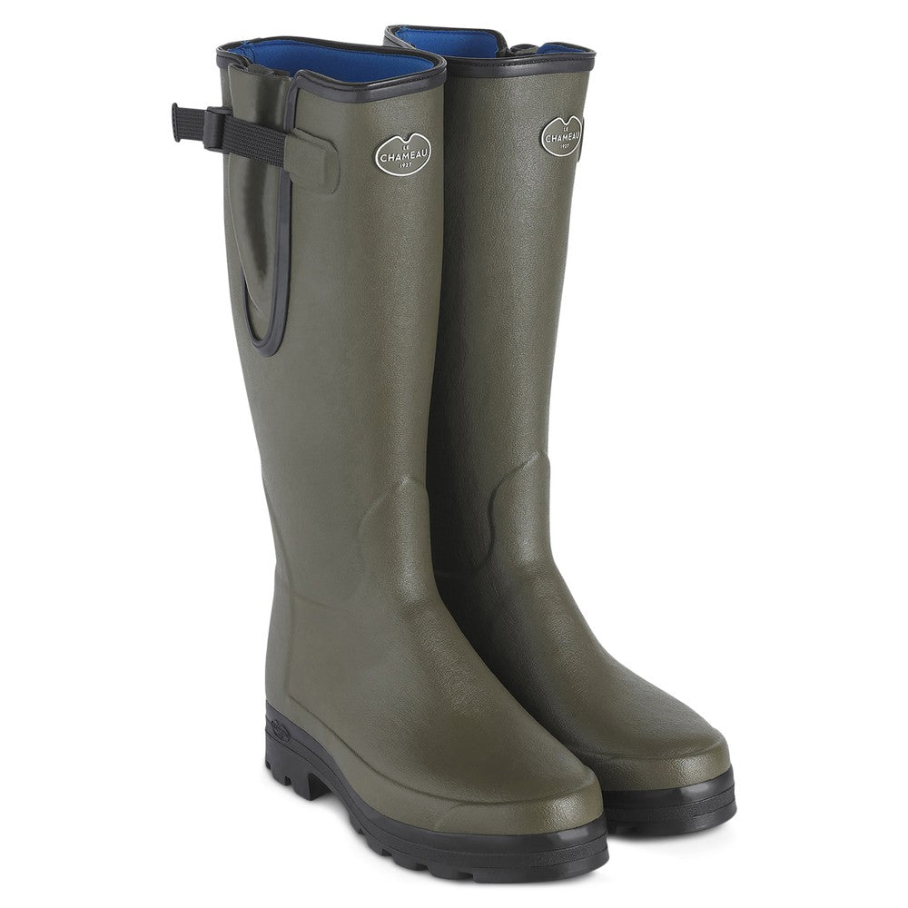 Le Chameau Women's Vierzonord Wellingtons - Vert Chameau/Black