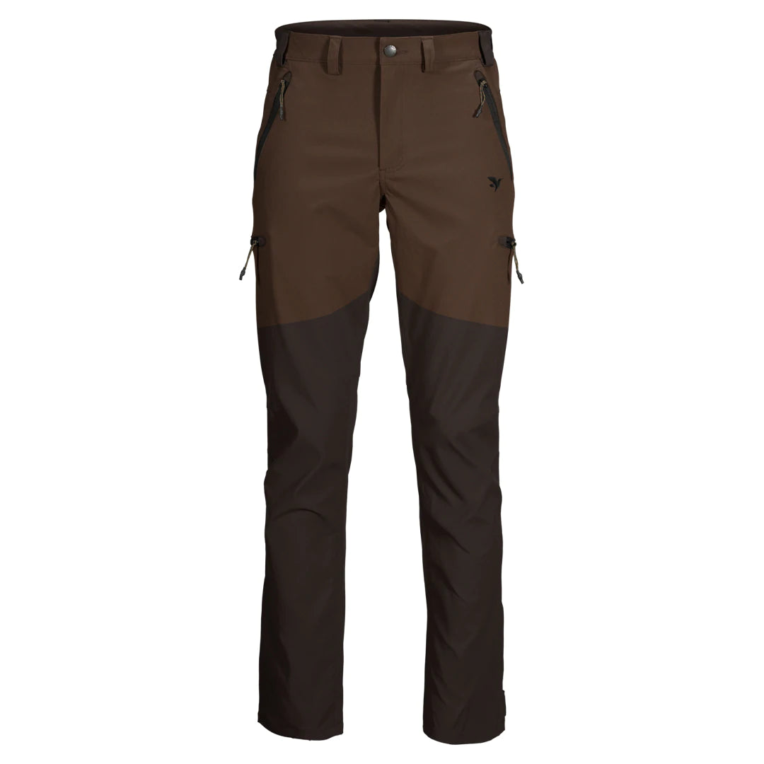 Seeland Outdoor Stretch Trousers - Pinecone/Dark Brown