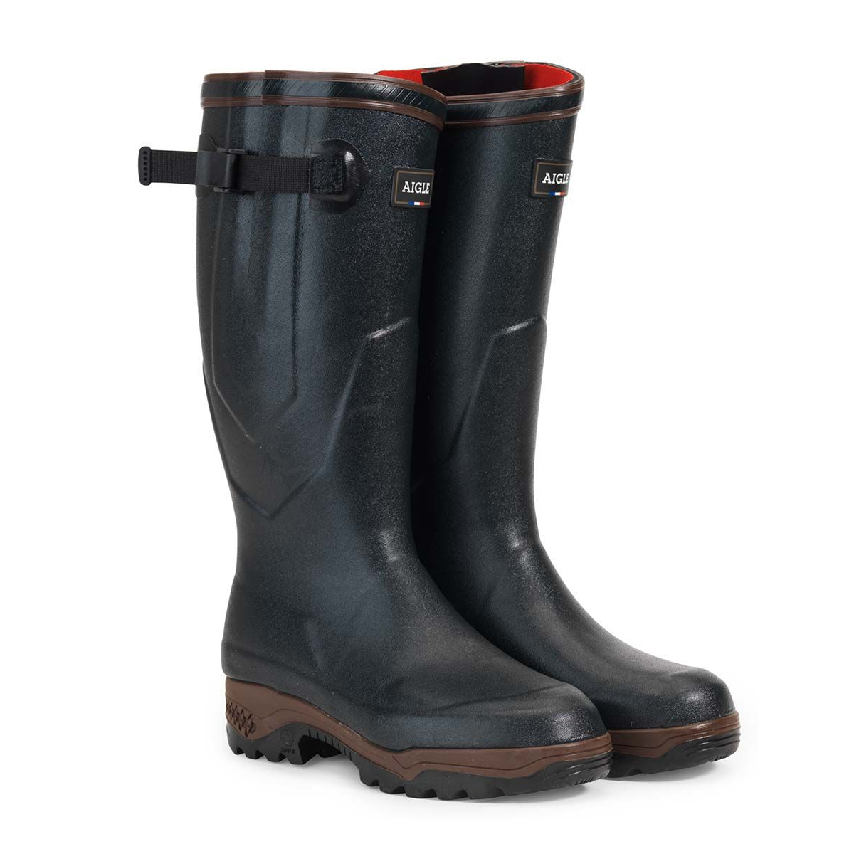 Aigle Parcours 2 ISO Wellington Boots - Bronze