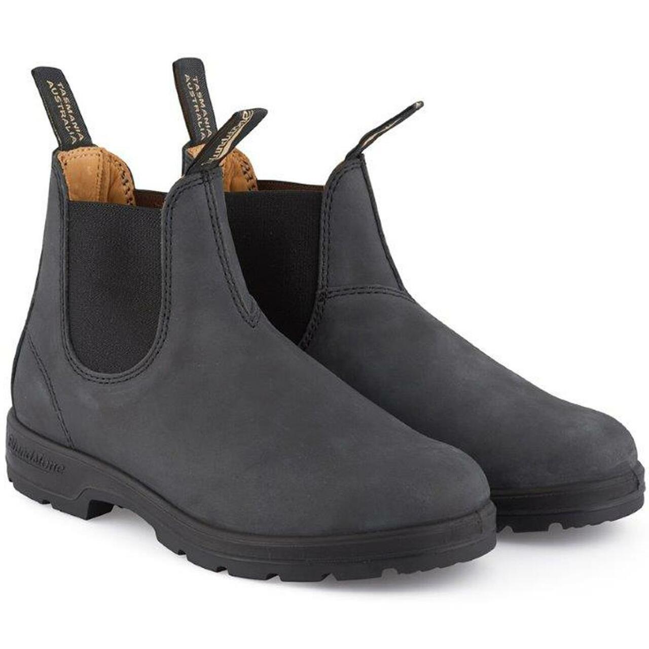 Blundstone 587 Classic Chelsea Boots - Rustic Black