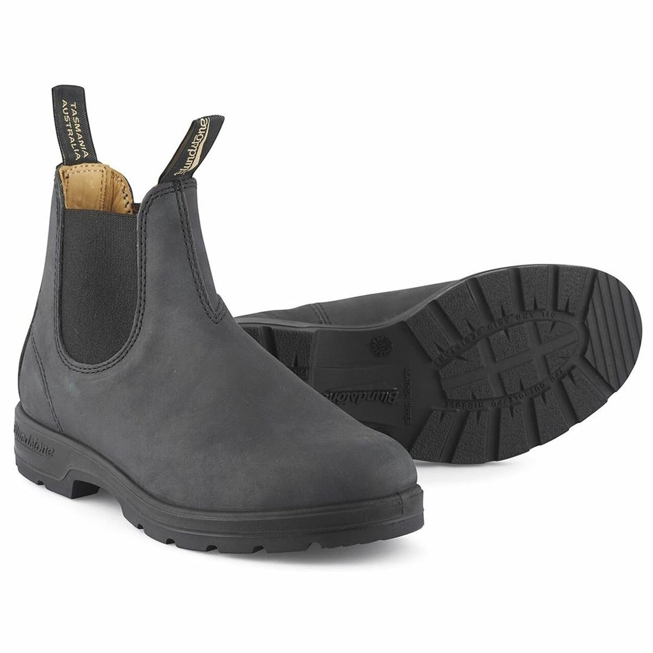 Blundstone 587 Classic Chelsea Boots - Rustic Black