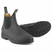 Blundstone 587 Classic Chelsea Boots - Rustic Black