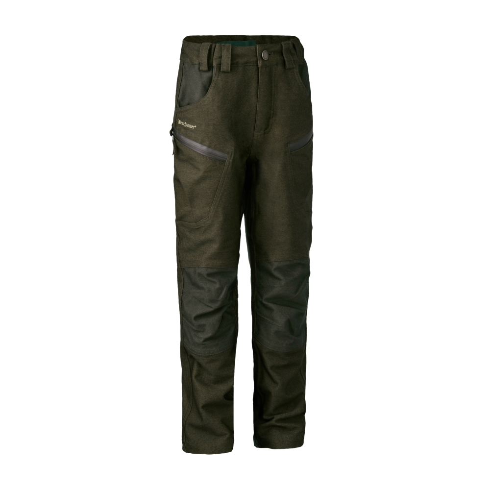 Deerhunter Youth Chasse Trousers - Olive Night Melange (365)