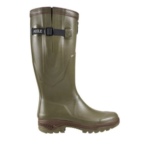 Aigle Parcours 2 ISO Wellington Boots - Khaki